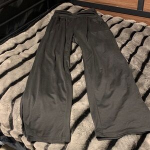 #254 Black Wide-Leg Pants with pockets